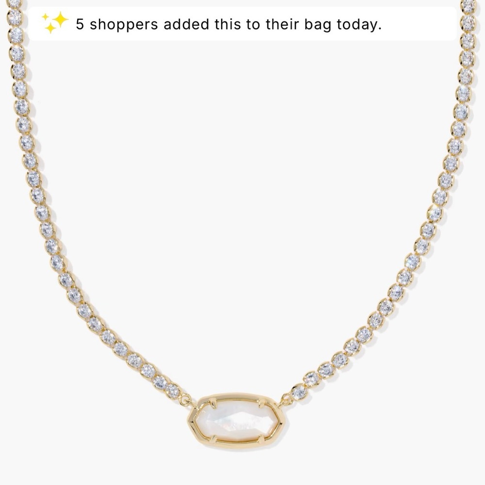 Kendra Scott Elisa Tennis Necklace- NWOT